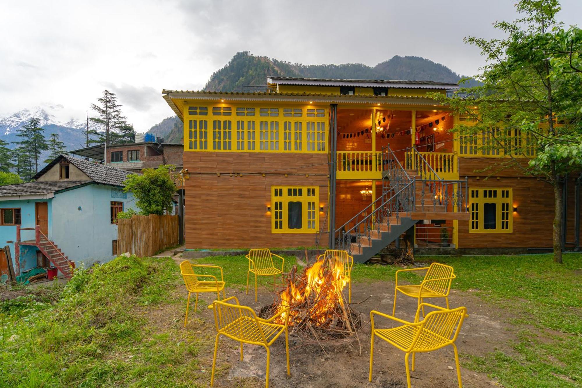 Whoopers Boutique Kasol Hostel Luaran gambar